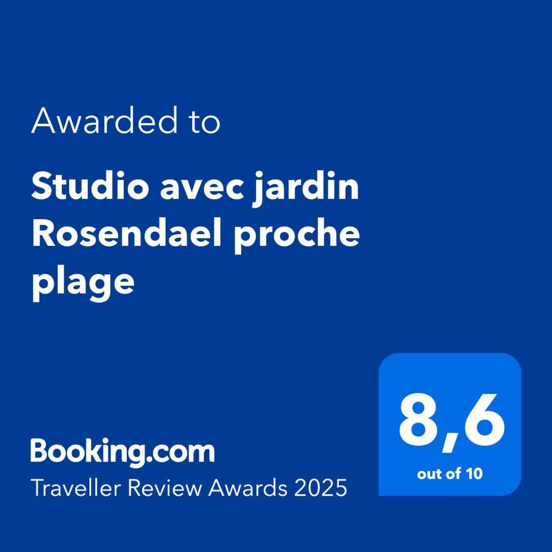 Studio Avec Jardin Rosendael Proche Plage ダンケルク エクステリア 写真